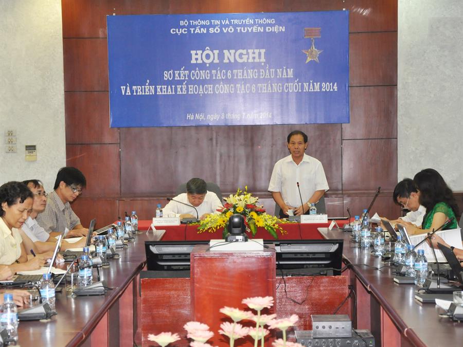 Cục trưởng Đoàn Quang Hoan trình bày Báo cáo tại OkVip hoạt động