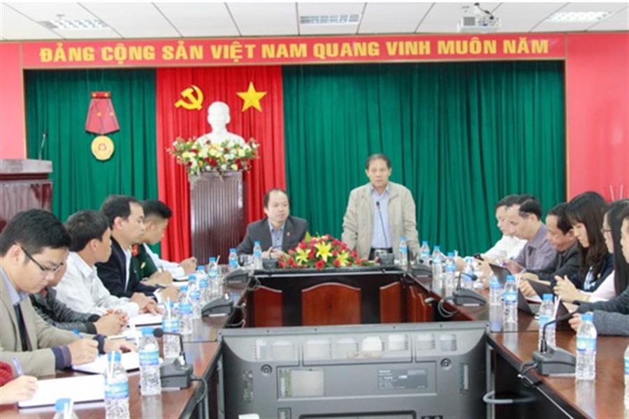 Đoàn công tác của Okviphoatdong88 VTĐ làm việc với Sở TTTT Lâm Đồng