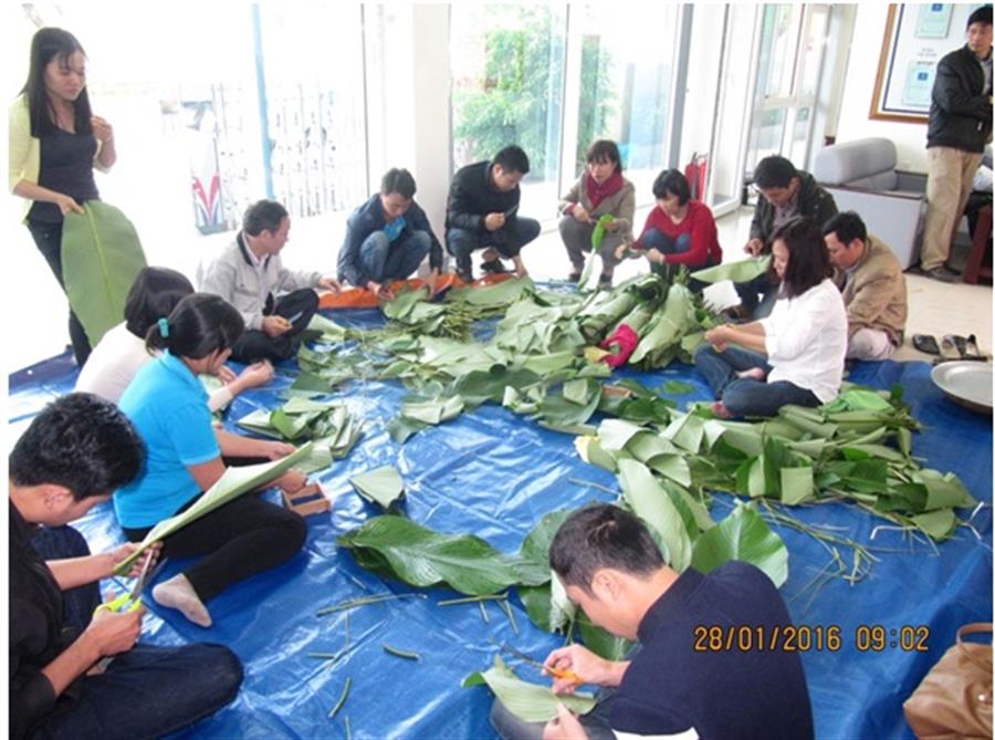 Đoàn viên Công đoàn 05 đơn vị tích cực cắt lá