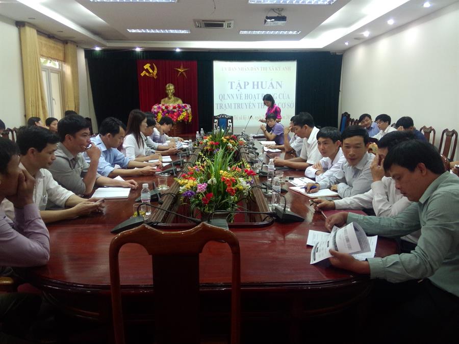 Quang cảnh OkVip hoạt động tập huấn