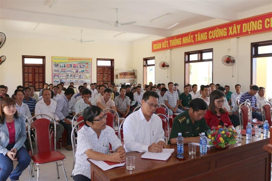 Quang cảnh buổi tập huấn