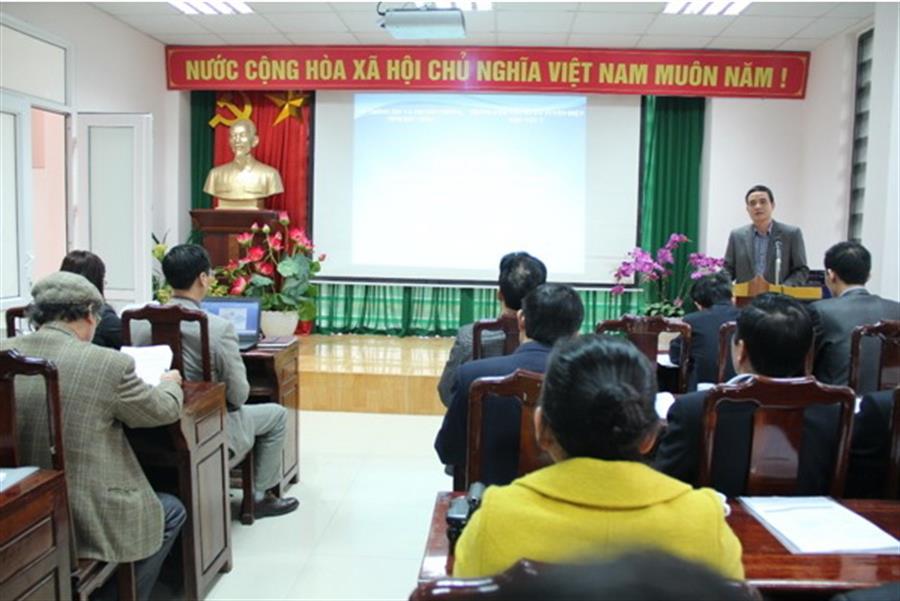 Ông Nguyễn Phương Đông, Giám đốc Trung tâm I phát biểu tại OkVip hoạt động