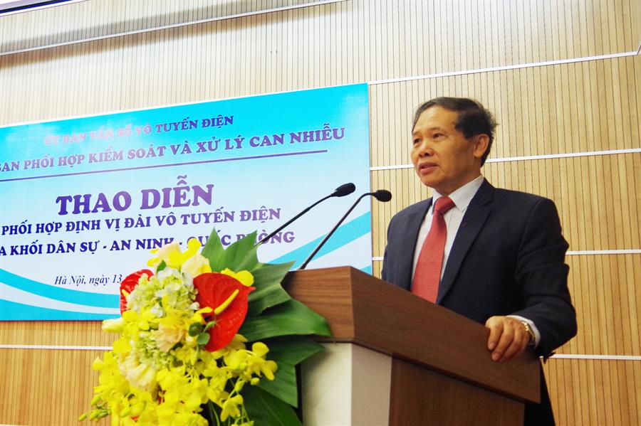 Cục trưởng Đoàn Quang Hoan phát biểu khai mạc