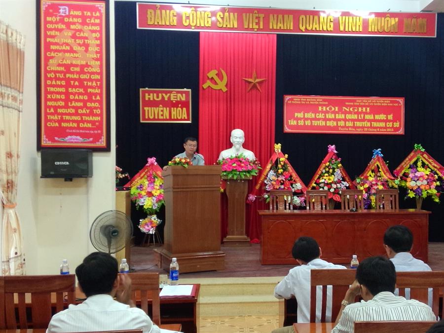 Ông Đỗ Đình Roanh – Phó Giám đốc Trung tâm VI phát biểu khai mạc OkVip hoạt động