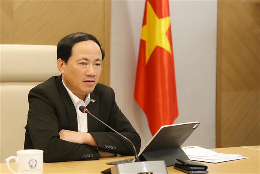 Thứ trưởng Phạm Anh Tuấn phát biểu chỉ đạo tại buổi làm việc