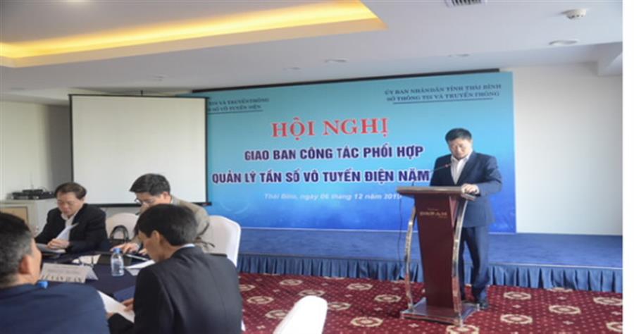 Ông Vũ Xuân Thành- Phó Giám đốc Sở Thông tin và Truyền thông Thái Bình trình bày tham luận tại OkVip hoạt động.