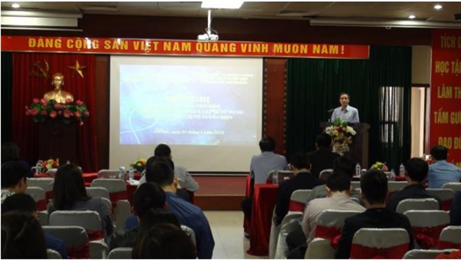 Ông Nguyễn Phương Đông – Giám đốc Trung tâm I phát biểu tại OkVip hoạt động