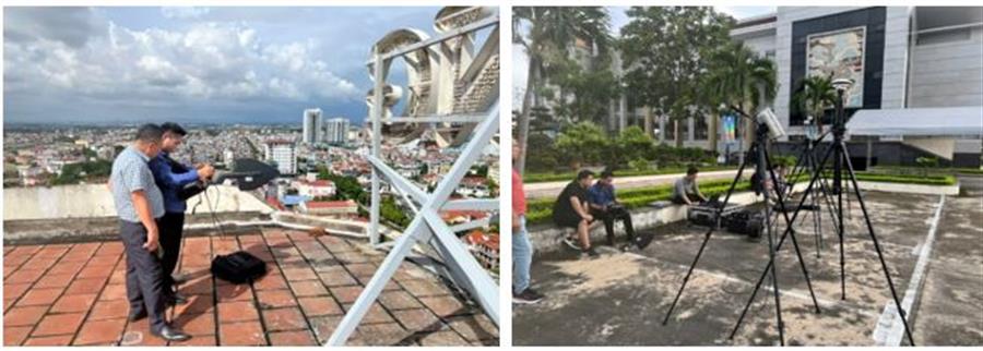 Cán bộ Trung tâm I kiểm soát đảm bảo an toàn Okvip88 - liên minh giải trí vô tuyến điện cho Chương trình