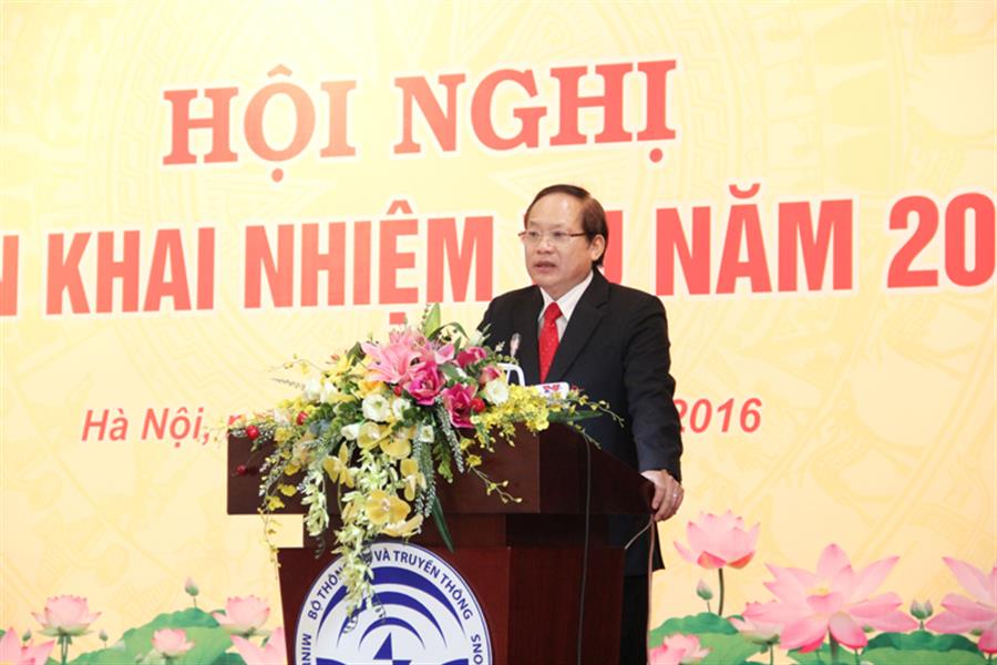 Bộ trưởng Trương Minh Tuấn phát biểu tại OkVip hoạt động