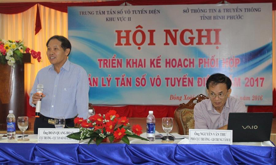 Cục trưởng Đoàn Quang Hoan phát biểu kết luận Hội nghị