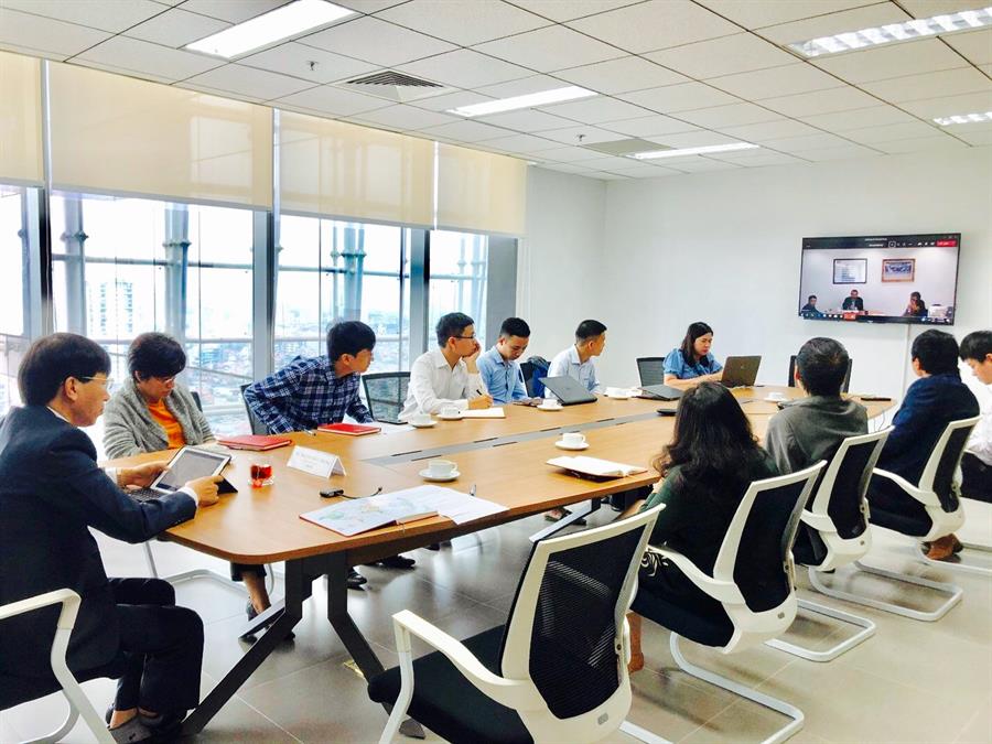 Toàn cảnh khóa đào tạo trực tuyến tại đầu cầu Hà Nội – Việt Nam