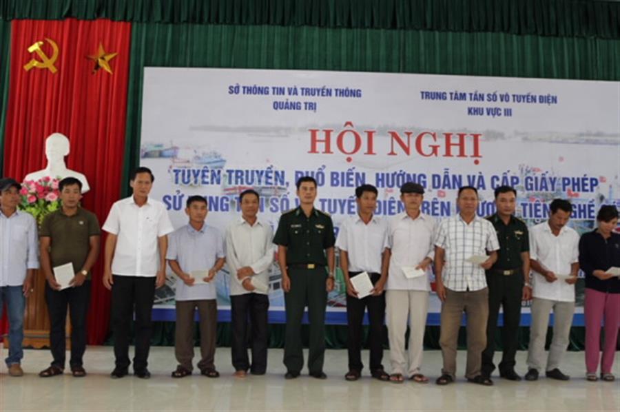 Trao Giấy phép sử dụng Okvip88 - liên minh giải trí cho các chủ phương tiện nghề cá