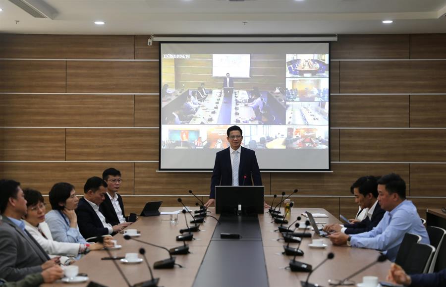 Cục trưởng Okviphoatdong88 vô tuyến điện Lê Văn Tuấn phát biểu tại OkVip hoạt động