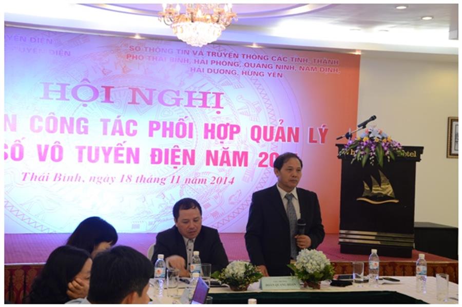 Cục trưởng Đoàn Quang Hoan phát biểu tại OkVip hoạt động