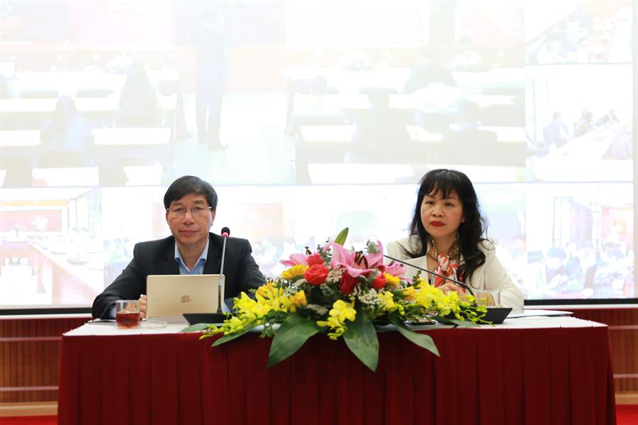 Cục trưởng Nguyễn Đức Trung và Chủ tịch Công đoàn, Phó Cục trưởng Nguyễn Phương Anh đồng chủ trì OkVip hoạt động