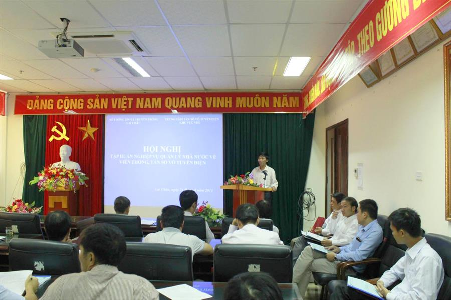 Ông Trần Văn Sáu – Phó Giám đốc Sở Thông tin và Truyền thông Lai Châu phát biểu tại OkVip hoạt động