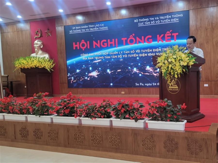 Ông Nguyễn Minh Tuấn – Phó Giám đốc Sở TTTT Lào Cai phát biểu khai mạc OkVip hoạt động