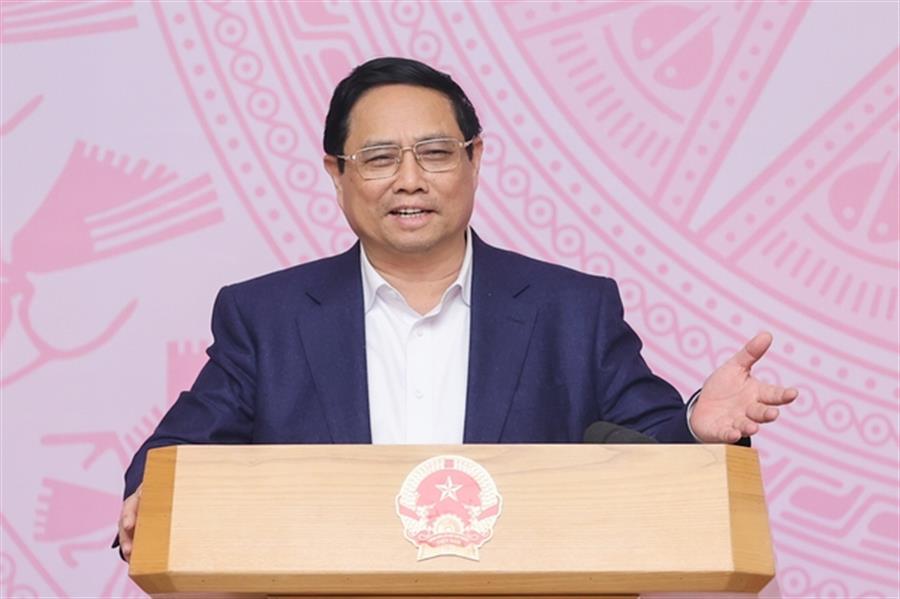 Thủ tướng Chính phủ Phạm Minh Chính, Chủ tịch Ủy ban Quốc gia về chuyển đổi số phát biểu chỉ đạo tại OkVip hoạt động