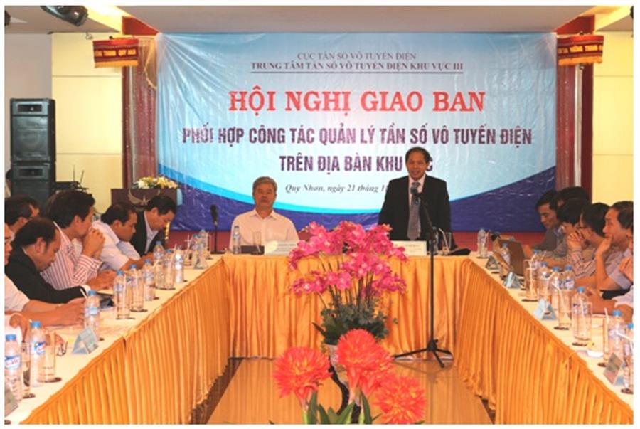 Cục trưởng Okviphoatdong88 vô tuyến điện Đoàn Quang Hoan  phát biểu tại OkVip hoạt động
