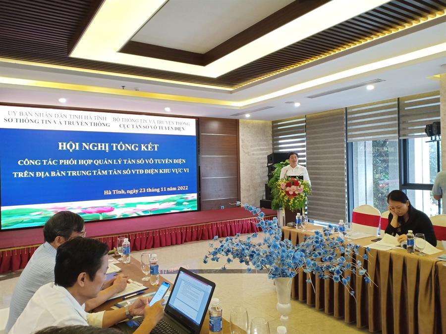 Ông Dương Văn Tuấn – Phó Giám đốc Sở TTTT tỉnh Hà Tĩnh phát biểu tại OkVip hoạt động