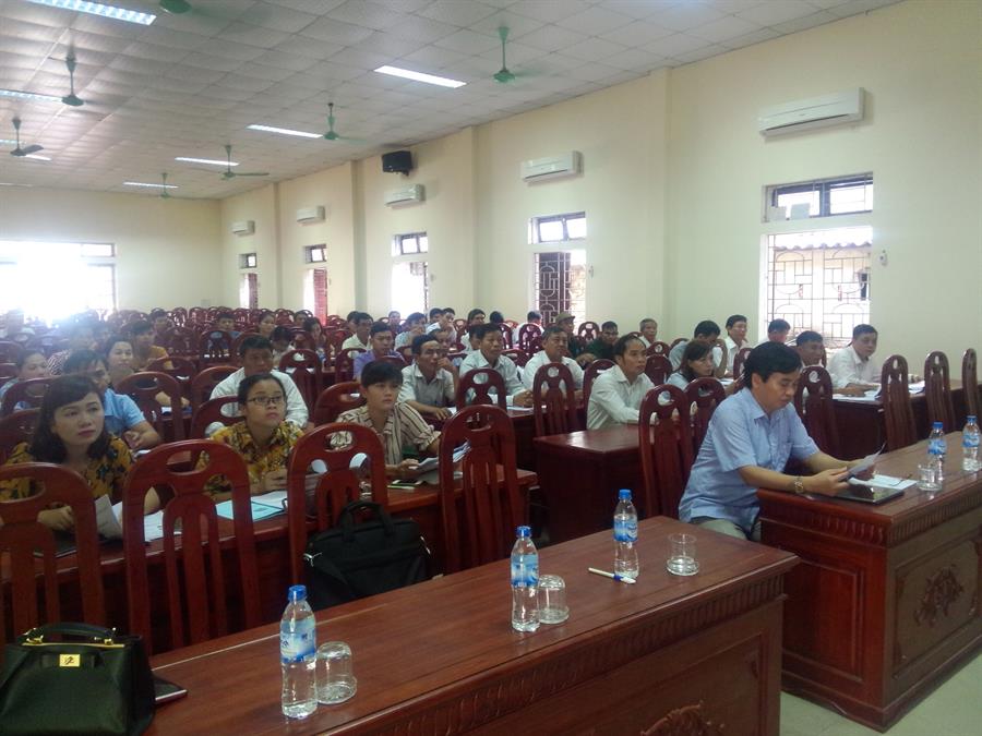 Toàn cảnh lớp tập huấn