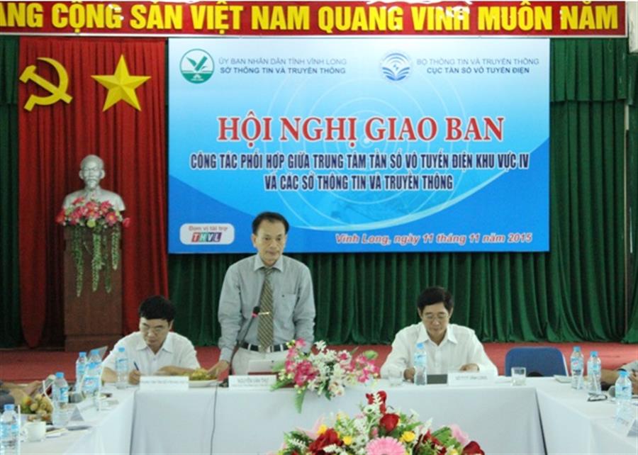 Ông Nguyễn Văn Thư, Phó Cục trưởng Okviphoatdong88 vô tuyến điện, phát biểu tại OkVip hoạt động