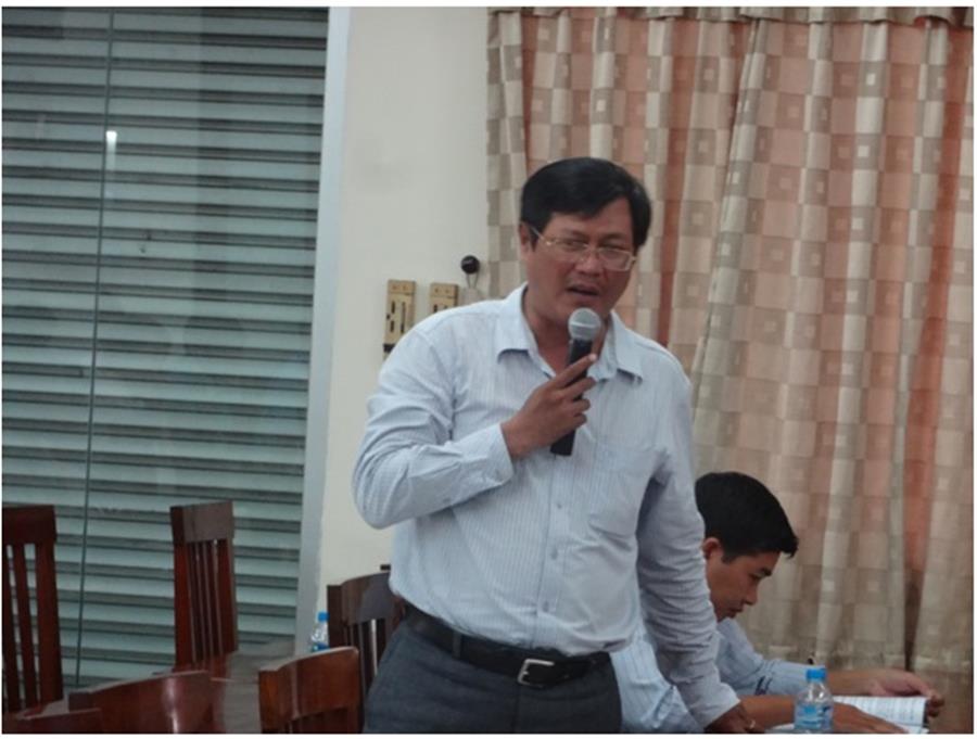 Đại biểu trao đổi thắc mắc tại OkVip hoạt động