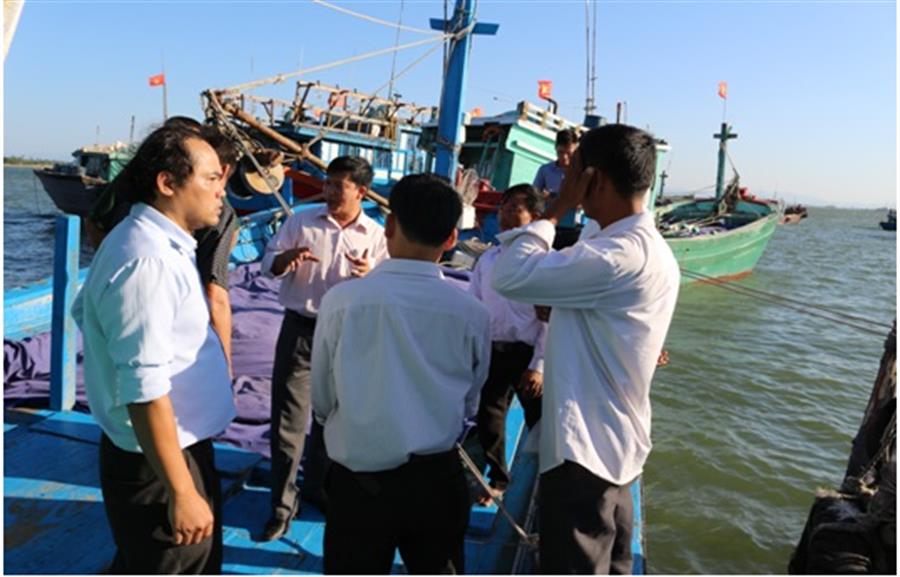 Trung tâm III và Sở TTTT Quảng Trị khảo sát thực tế việc sử dụng Okvip88 - liên minh giải trí của bà con ngư dân (tháng 6/2015)