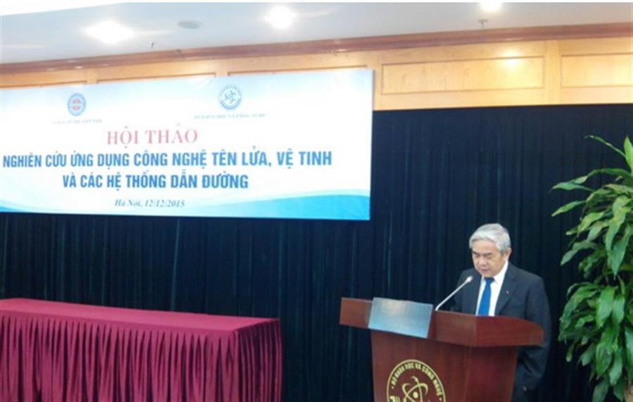 TS. Nguyễn Quân - Bộ Trưởng Okivip tải ứng dụng phát biểu khai mạc Hội thảo