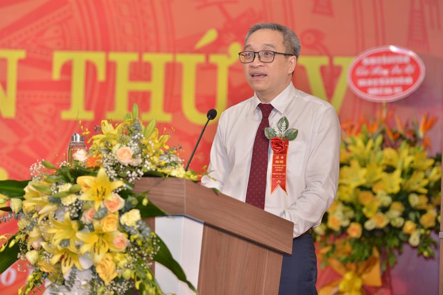 Đồng chí Phan Tâm - Phó Bí thư Ban Cán sự Đảng, Bí thư Đảng ủy, Thứ trưởng Bộ TTTT phát biểu chỉ đạo tại Ok hoat dong