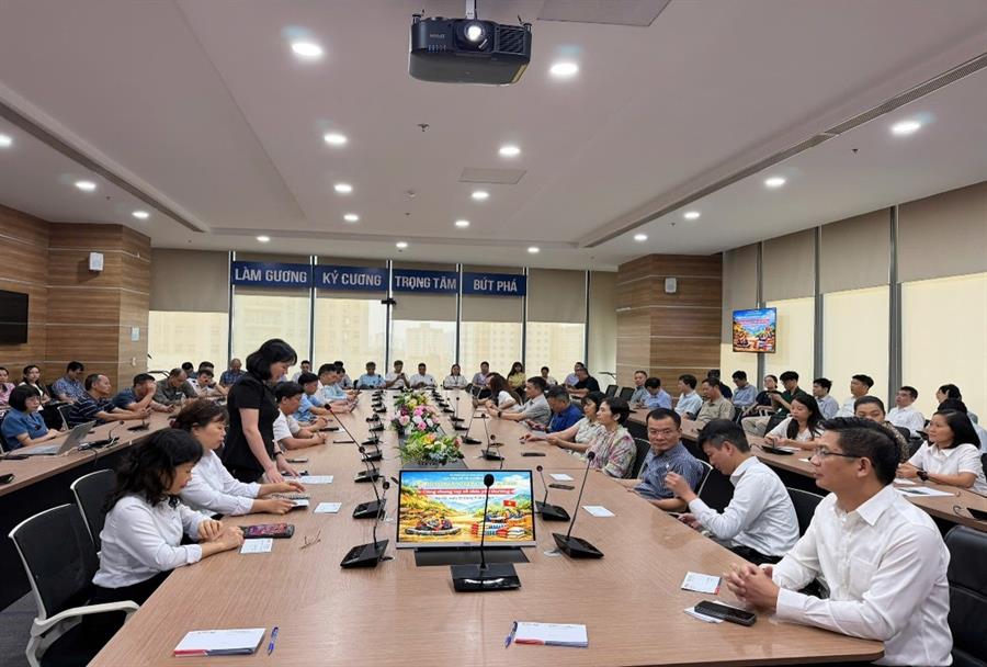 Toàn cảnh buổi Lễ phát động ủng hộ đồng bào các tỉnh miền núi phía Bắc 