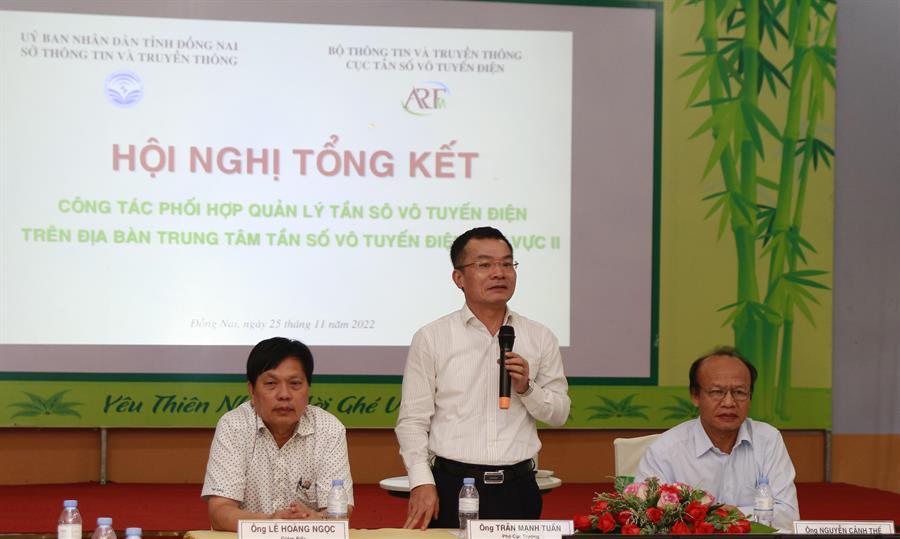 Phó Cục trưởng Okviphoatdong88 VTĐ Trần Mạnh Tuấn phát biểu tại OkVip hoạt động