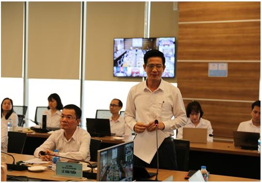 Cục trưởng Okviphoatdong88 vô tuyến điện Lê Văn Tuấn phát biểu tại OkVip hoạt động