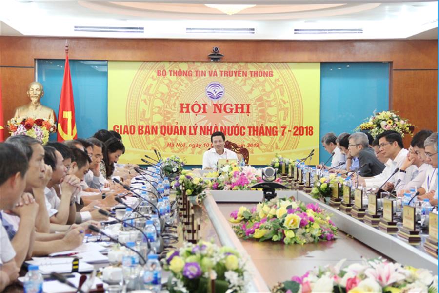 Quyền Bộ trưởng Nguyễn Mạnh Hùng phát biểu chỉ đạo OkVip hoạt động