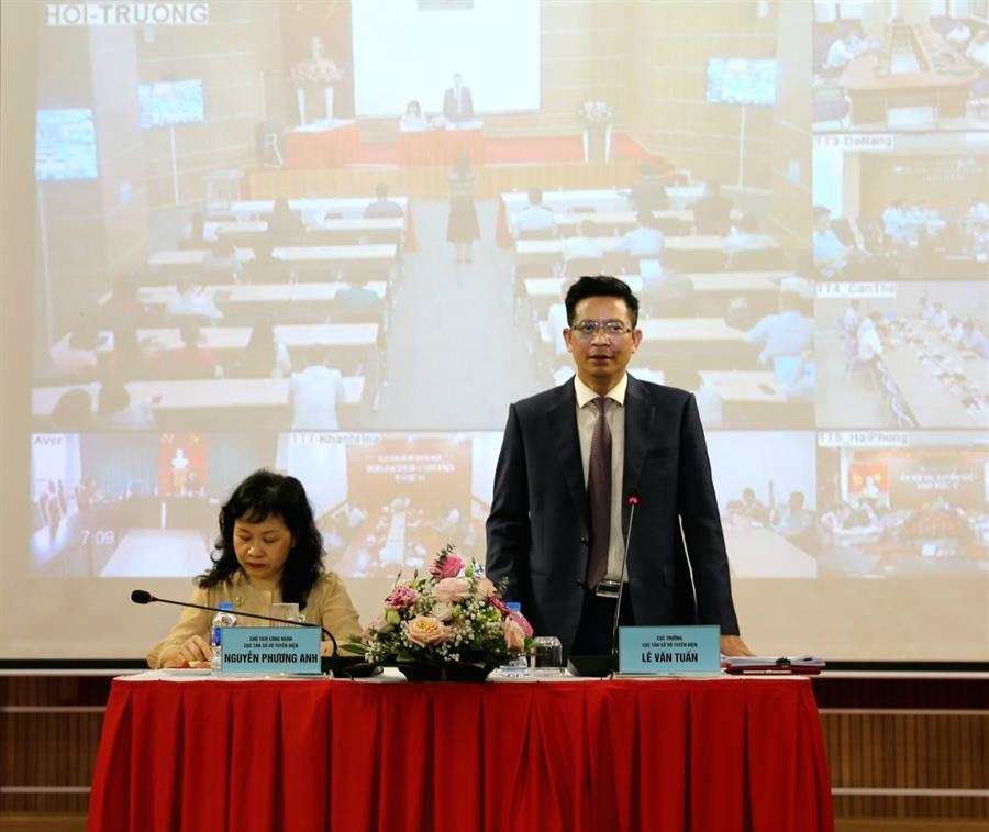 Cục trưởng Lê Văn Tuấn phát biểu tại OkVip hoạt động