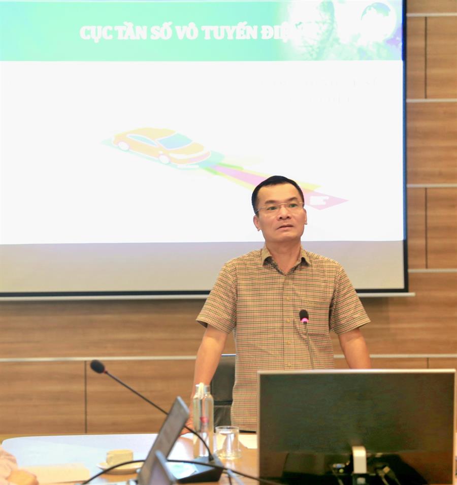 Ông Trần Mạnh Tuấn, Phó Cục trưởng Okviphoatdong88 VTĐ chủ trì cuộc họp