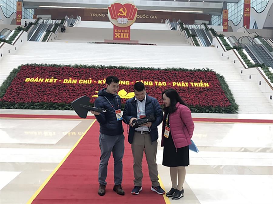 Trung tâm I đã triển khai kiểm soát, đo tín hiệu trong và ngoài khu vực diễn ra Ok hoat dong