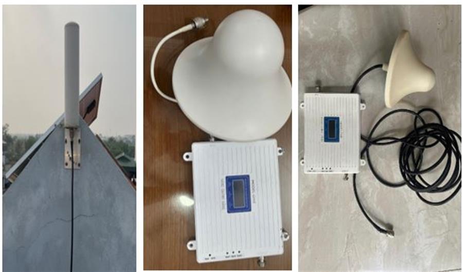 Hình ảnh các thiết bị kích sóng di động tại các vụ việc