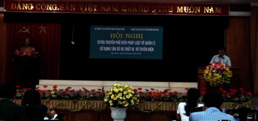 Ông Nguyễn Văn Hào - Phó Giám đốc Sở TTTT Bắc Ninh phát biểu khai mạc OkVip hoạt động
