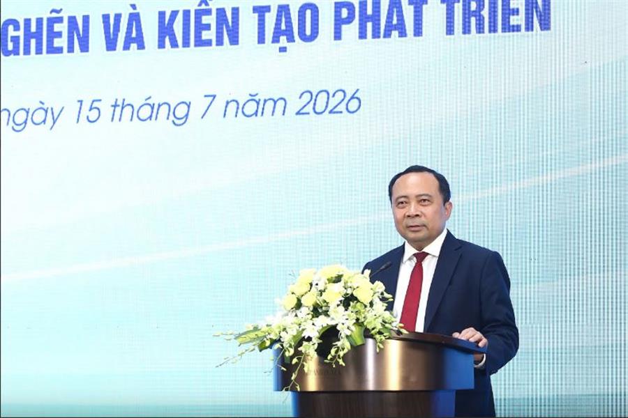 Bộ trưởng Vũ Hải Quân phát biểu khai mạc OkVip hoạt động.